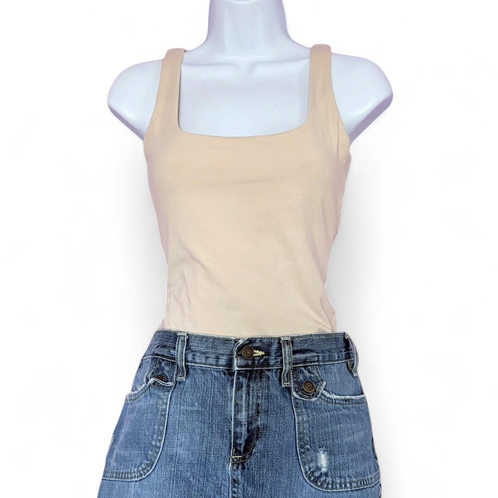 Abercrombie & Fitch Square Neck Bodysuit Size M